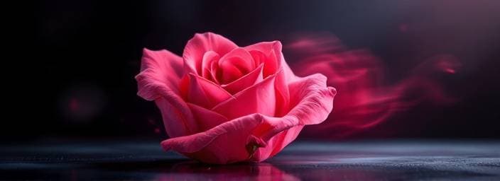 Rose ghost concept - representing the ethereal nature of mind cloning