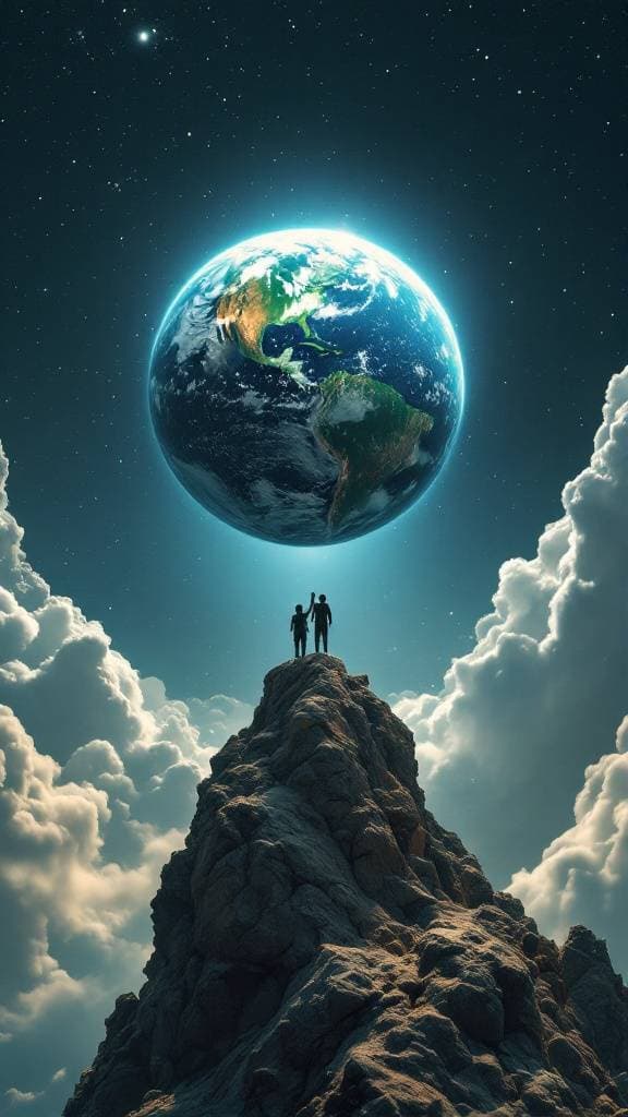 Partnership concept - working together to preserve great minds